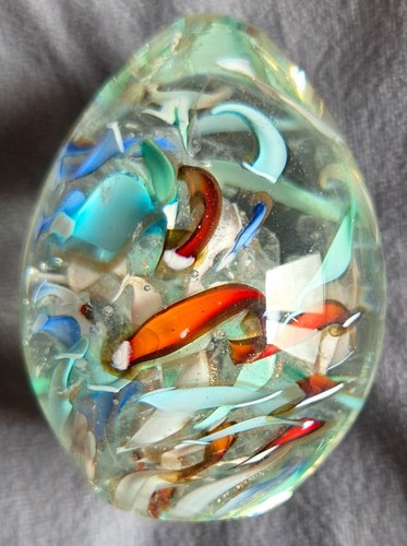 Murano italy oeuf sulfure - murano,