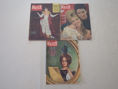 Lot magazines paris match - ,