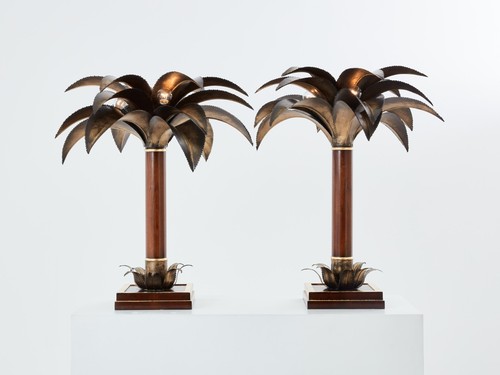 Maison jansen paire lampes - maison, de