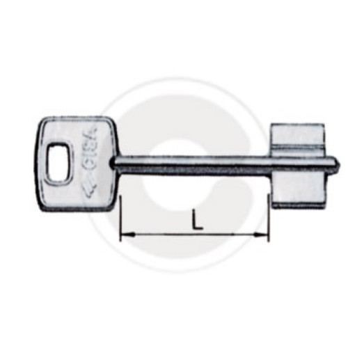 Cisa 00100 001 clé brute - 00100.001,