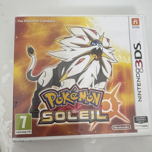 Pokémon soleil nintendo 3ds - pokémon,