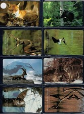 GIAN - Série Thématique "ANIMAUX DANS LES PARCS" 8 Fiches Nouvelles - COMPLÈTE