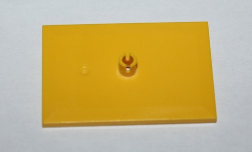 Lego train bogie plate yellow - train,