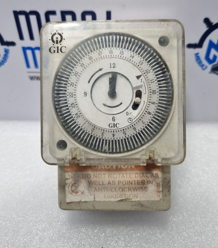 Interrupteur horaire gic - horaire,