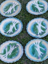 6 Assiettes à Asperges 