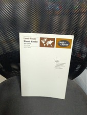 land rover manuel d atelier 1 er partir séries II et IIA en Français 1970