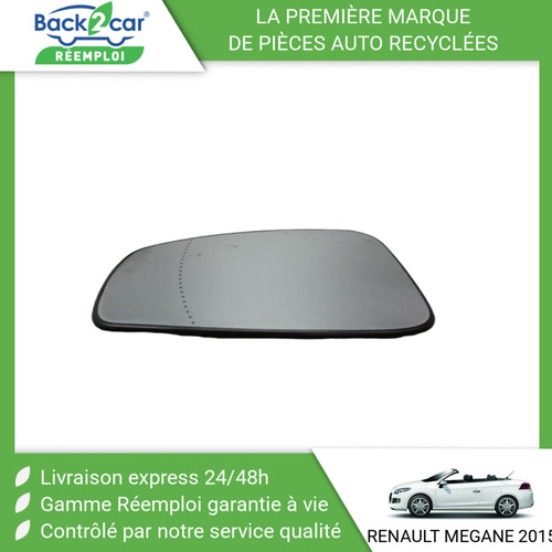 Glace retroviseur ext g - retroviseur,