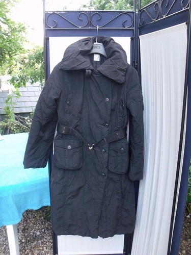 Manteau noir col - , style