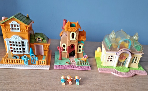 Lot polly pocket maison