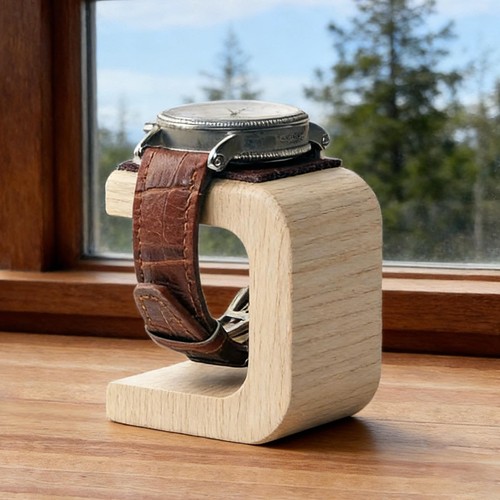 Présentoir montres bois - présentoir,