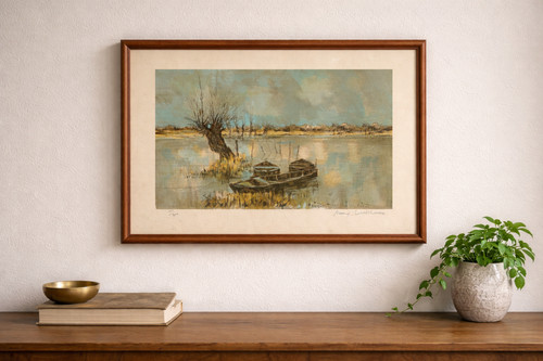 Tableau chromolithographie - tableau,