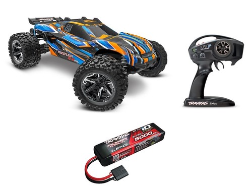 Traxxas trx67376 rustler 4x4 - traxxas,