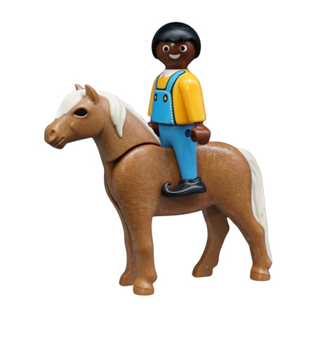 Playmobil lutin poney - lutin,