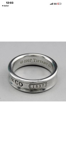 Tiffany bague 1837 en - 1837,