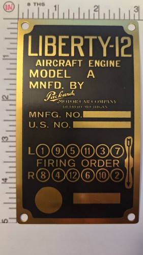 Packard liberty plaque de - liberty,