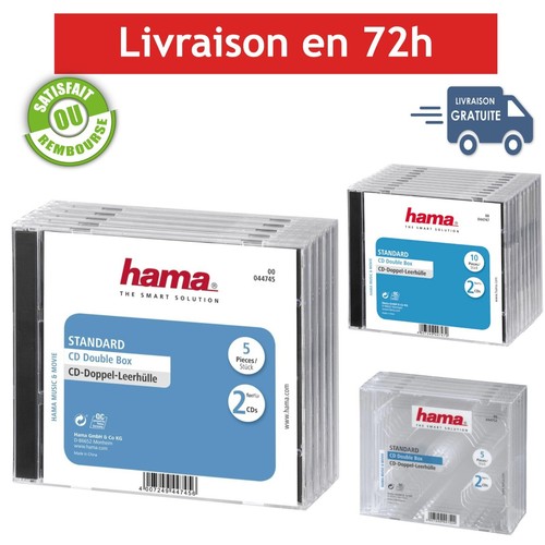 Hama boîtier standard - boîtier, cd