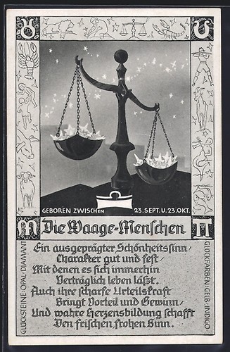 Carte postale signe - , du
