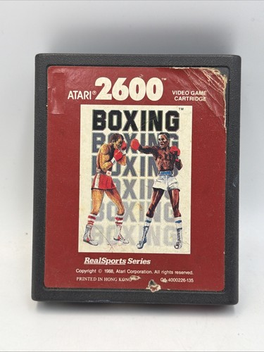 Jeu atari 2600 realsports - atari, "realsports