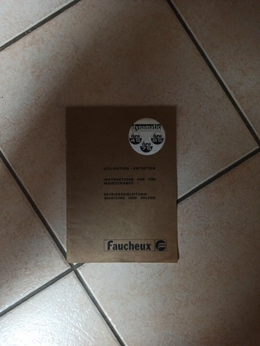 Manuel utilisation faucheux - utilisation,