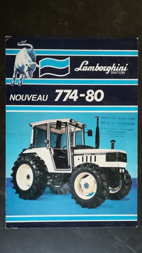 Brochure tracteur lamborghini - brochure,