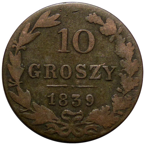 Pologne groszy 1839 - pologne,