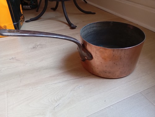 Ancienne casserole cuivre - casserole, en