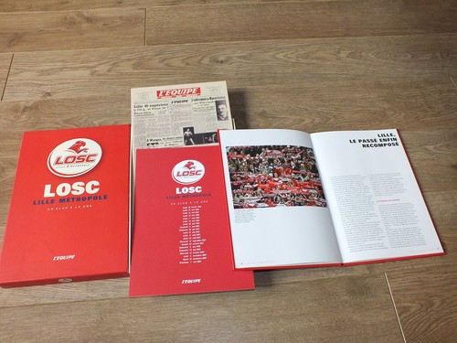 Ancien livre foot lille - !!,