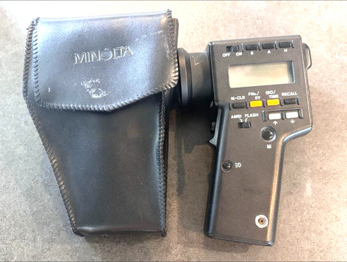 Minolta spotmeter spot light - minolta,