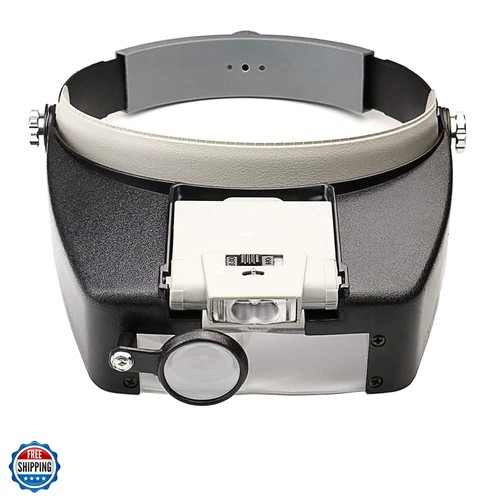 Head magnifier led - head, illuminated