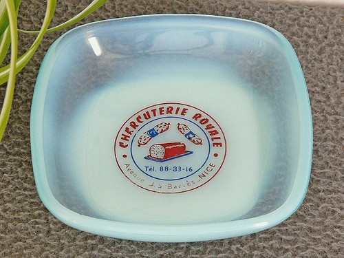 Ancien cendrier publicitaire - ancien,