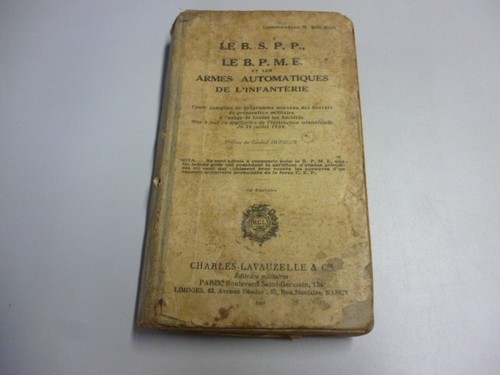 Bspp bpme les armes - et,
