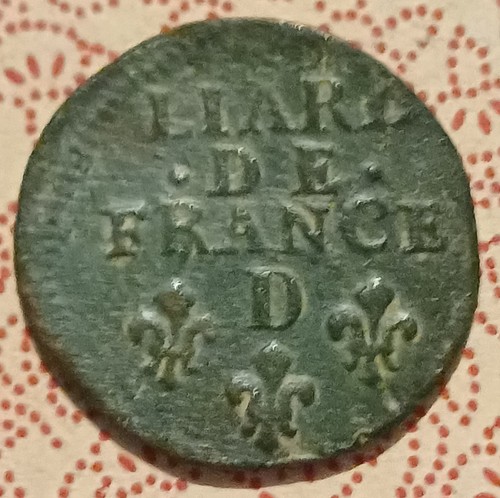 France louis xiv liard de - xiv,