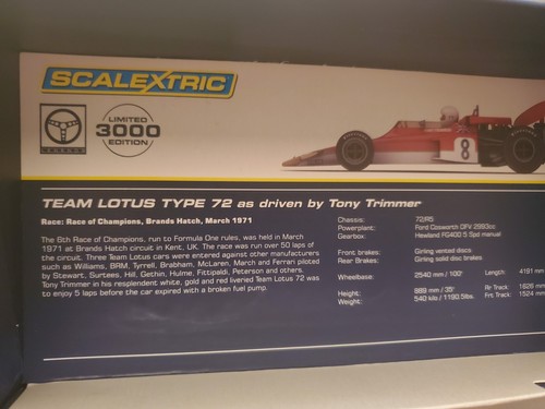 Scalextric c3657a lotus - scalextric, 72