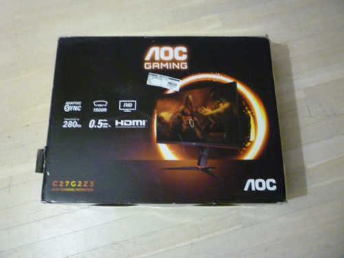 Boite vide aoc gaming - vide, monitor