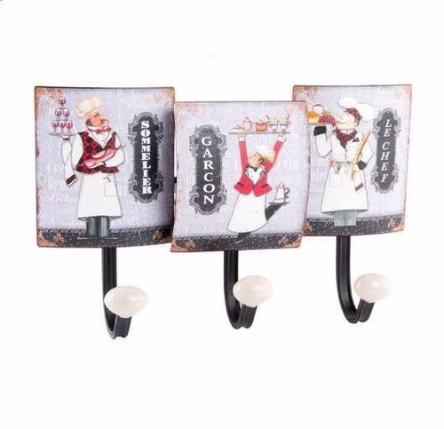 Porte manteau mural cuisine - porte,