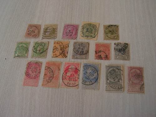 Belgique timbres anciens - ,