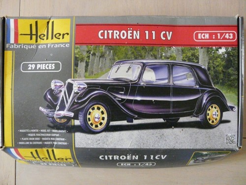 Maquette voiture heller - heller, 1/43