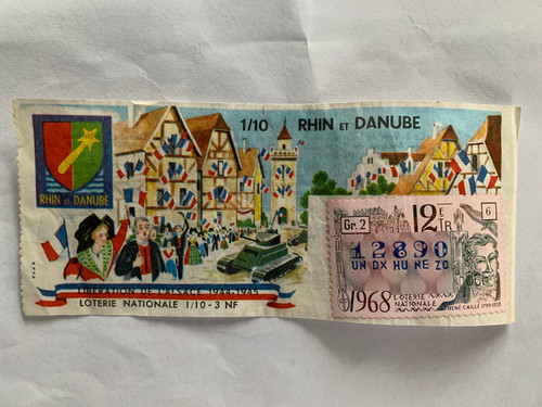 Billet loterie nationale - de,