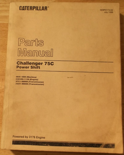 Manuel pièces tracteur - manuel,