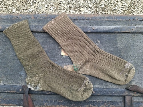 Paire chaussettes militaires - chaussettes,