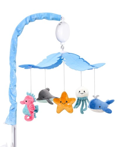 Baby crib mobile - crib, with