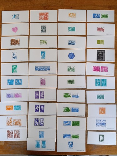 France gravures timbres poste