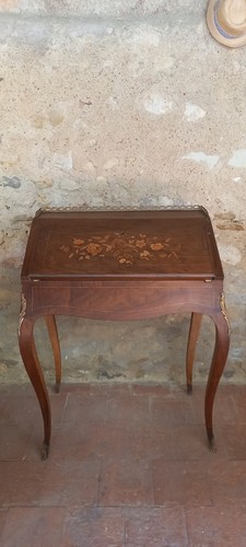 Bureau pente style louis xv - de,