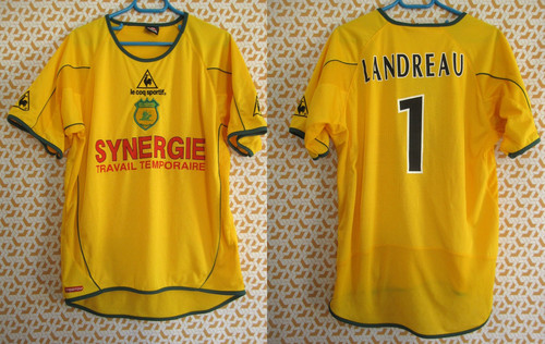 Maillot nantes 2003 coq - maillot,