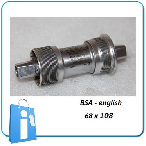 Axe pédalier carré shimano - pédalier,
