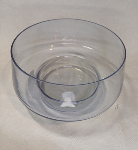 Coupe saladier verre bleu - coupe,