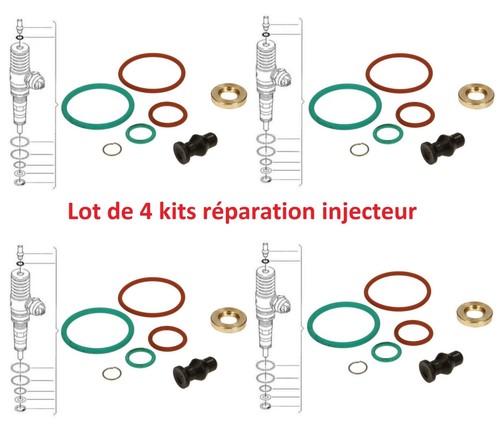 Kit joint injecteur volkswagen - joint,