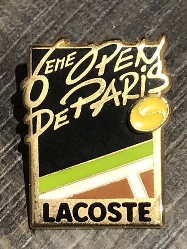 Pin pins lacoste - lacoste, open