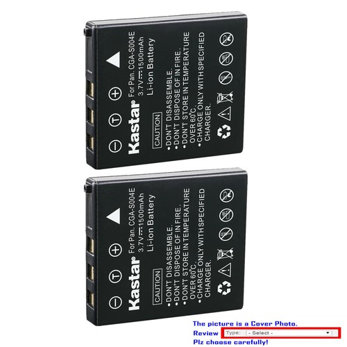 Kastar cga s004 battery - kastar, cga-s004