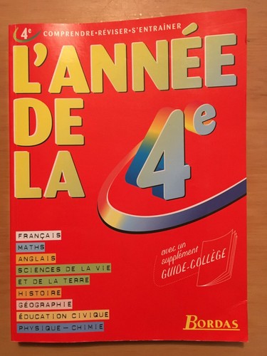 Année 4ème bordas - l'année,